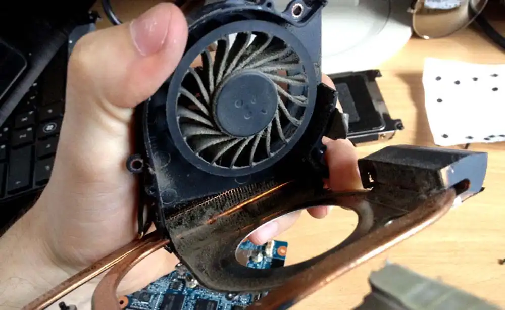 Чистка ноутбука HP от пыли в Севастополе | Замена термопасты