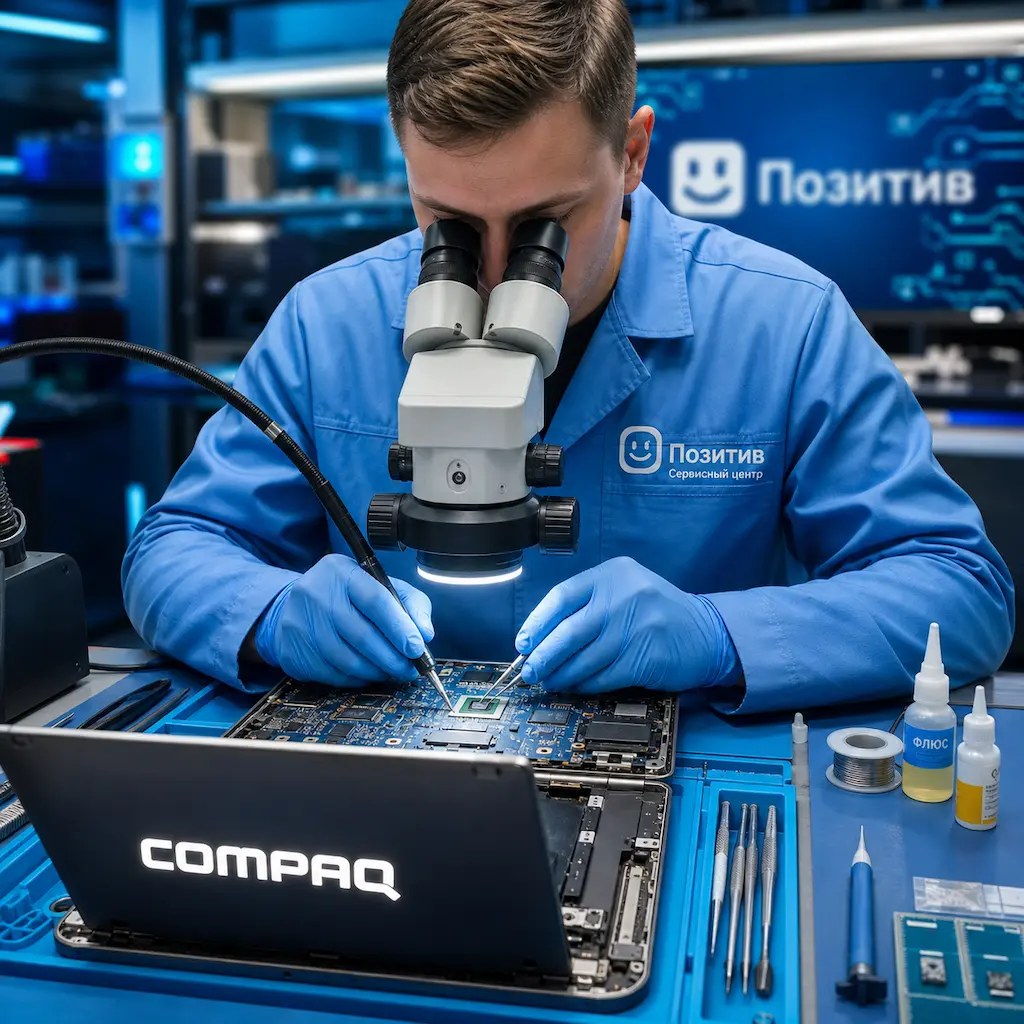 Замена видеокарты ноутбука Compaq в Севастополе