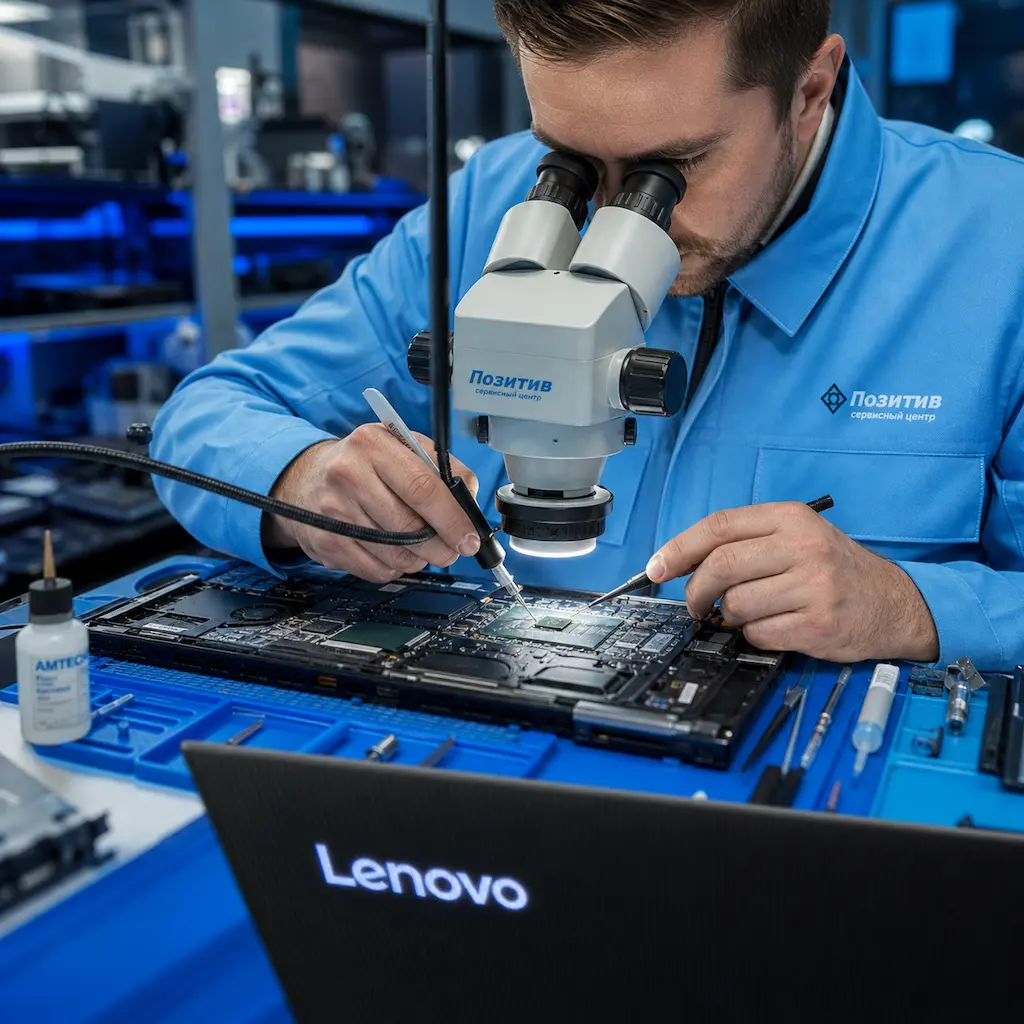 Замена видеокарты ноутбука Lenovo в Севастополе