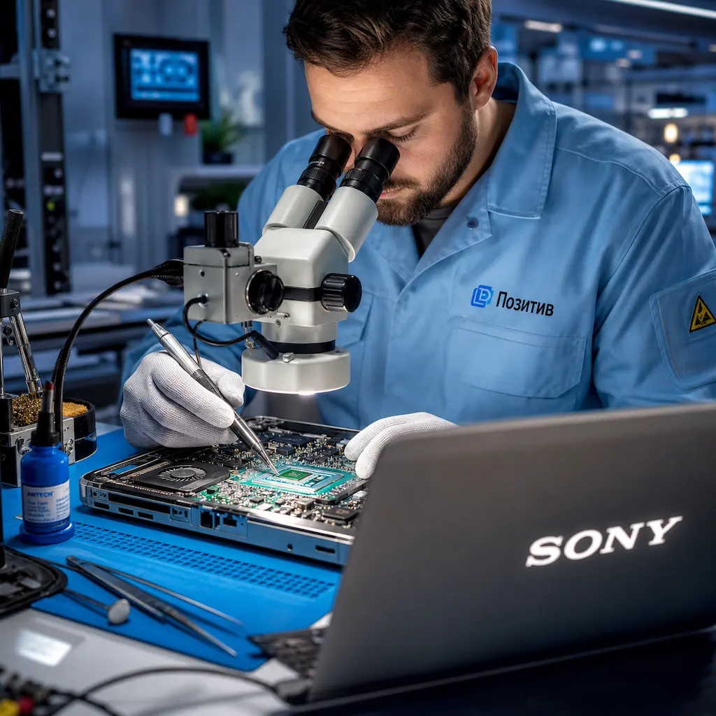 Замена видеокарты ноутбука Sony в Севастополе