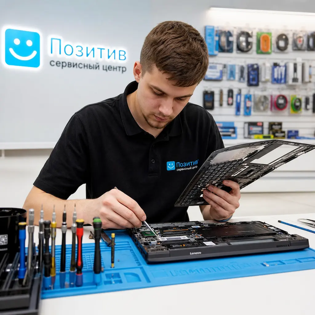 заменить клавиатуру на ноутбуке Lenovo в Севастополе
