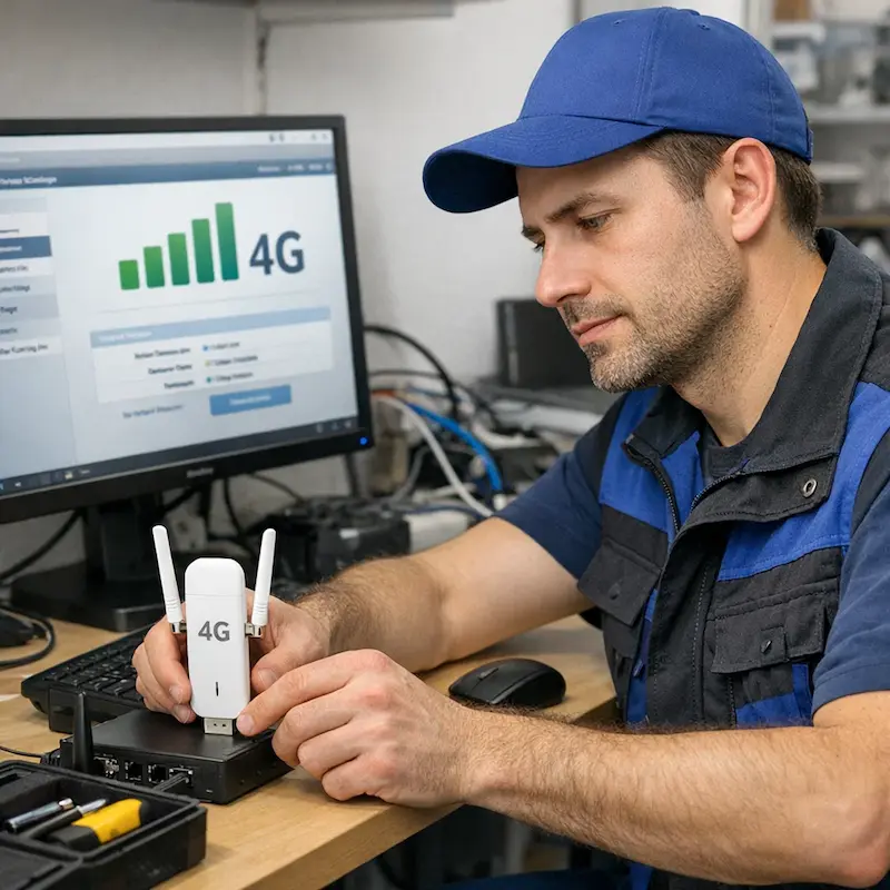 Настройка LTE модема в Севастополе