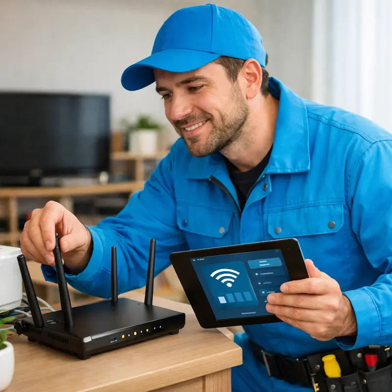 Настройка Wi-Fi для квартиры, дома и офиса в Севастополе
