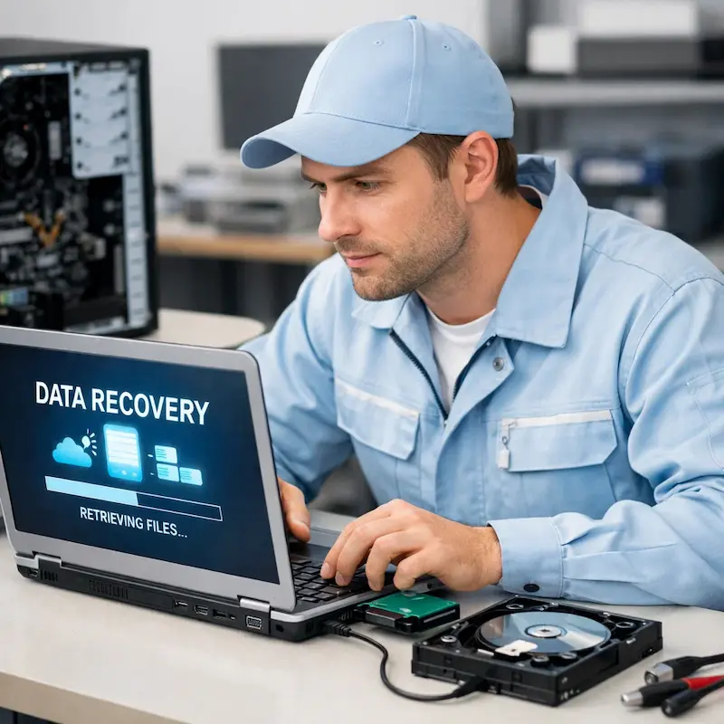 Восстановление данных и файлов в Севастополе