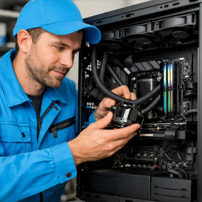 Установка СЖО на ПК в Севастополе