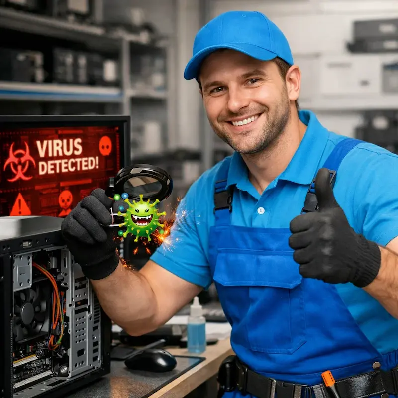 Удаление вирусов с компьютера в Севастополе